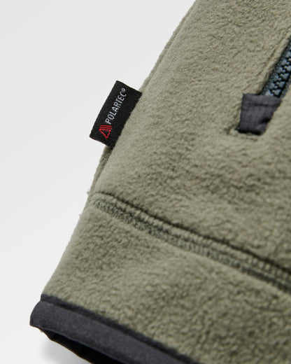 Dusk Polar Fleece - Dusty Olive - Flatlay