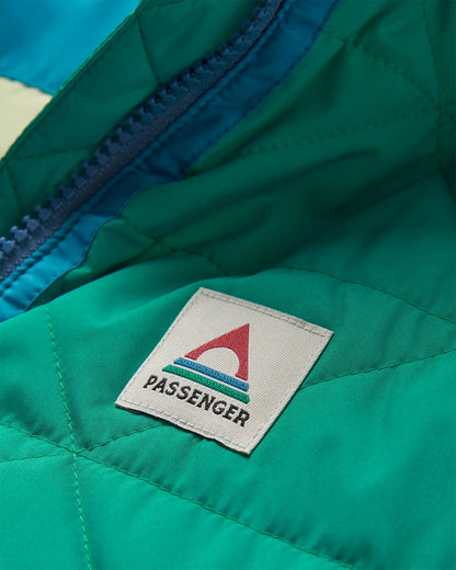 Trace Recycled Thermore® Insulated Jacket - Greenlake - Flatlay