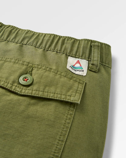 Rif-Raf Ripstop Short - Khaki - Flatlay