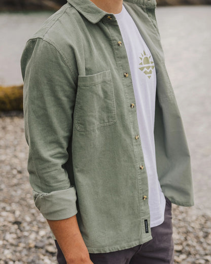 Backcountry Cord Shirt - Pistachio - Lifestyle