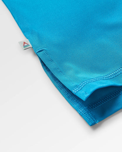 Classic Active Recycled T-Shirt - Blue Pool - Flatlay