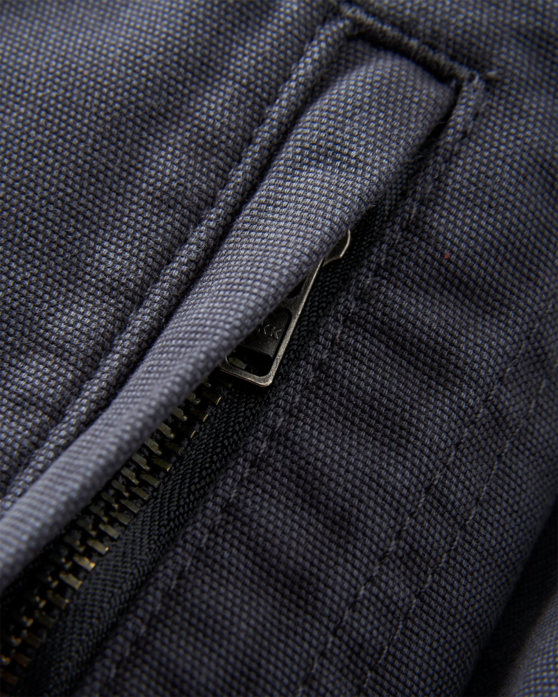 Taylor Quilted Jacket - Charcoal - Flatlay
