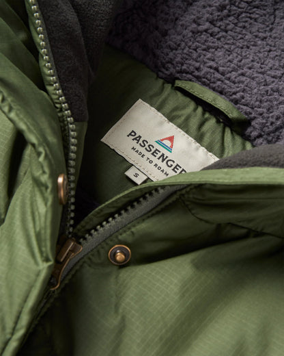 Tasman Recycled 2.0 Long Insulated Jacket - Fir Tree - Flatlay