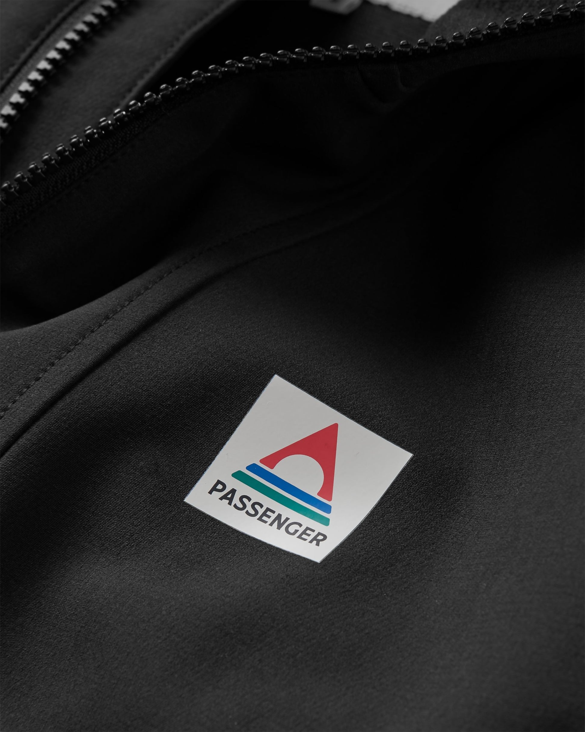 Ocean Recycled Softshell Jacket - Black - Flatlay