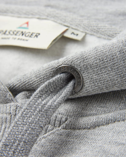 Made To Roam Hoodie - Grey Marl - Flatlay
