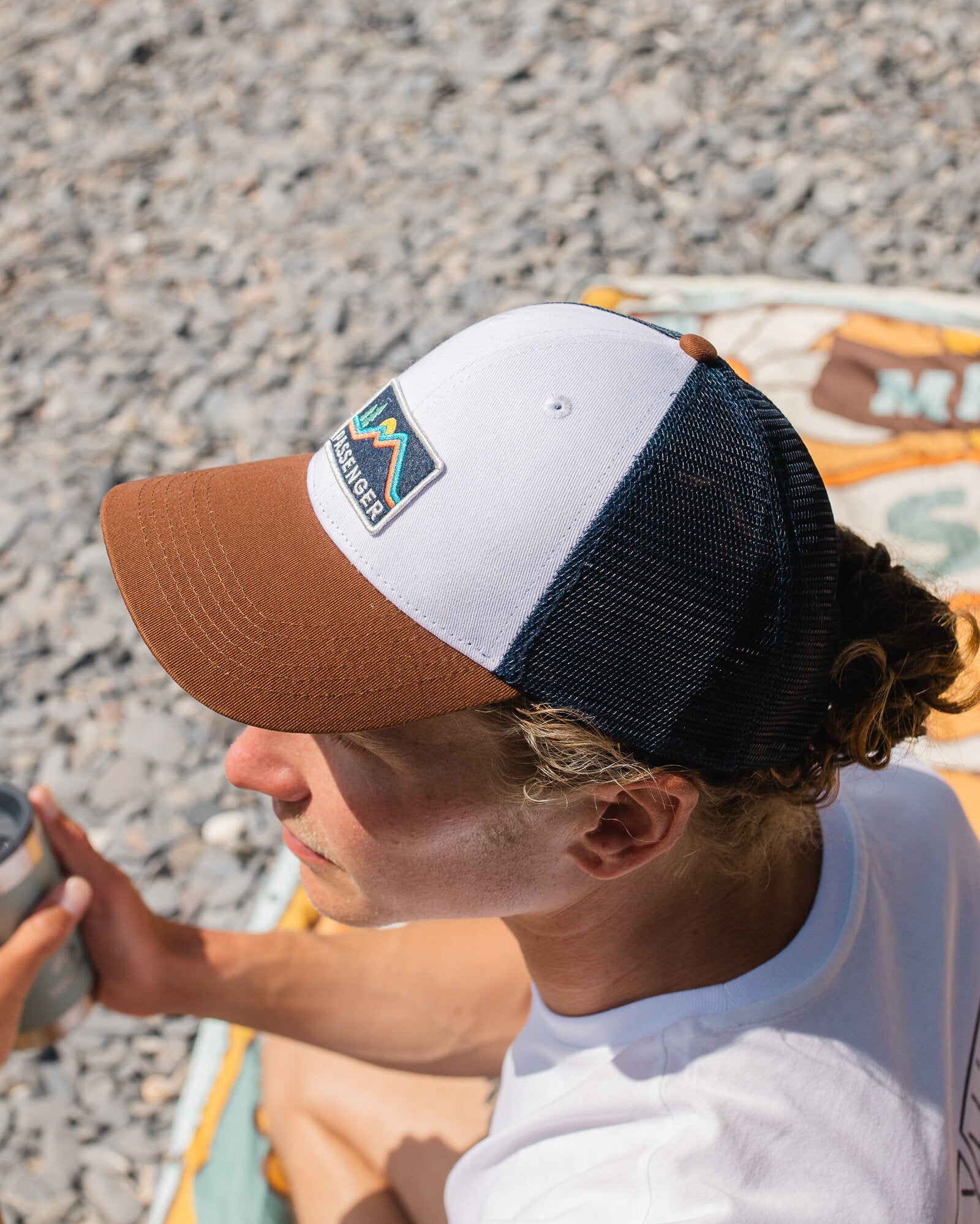 Made To Roam Trucker Cap - Rich Navy/Rubber - Lifestyle - Male