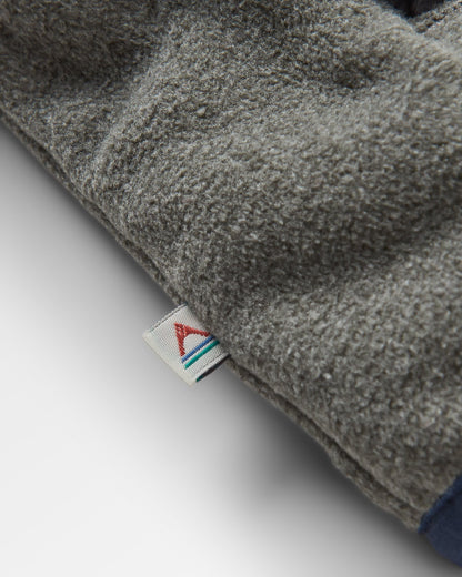 Switchback Micro Polartec® Fleece - Grey Marl 2 - Flatlay