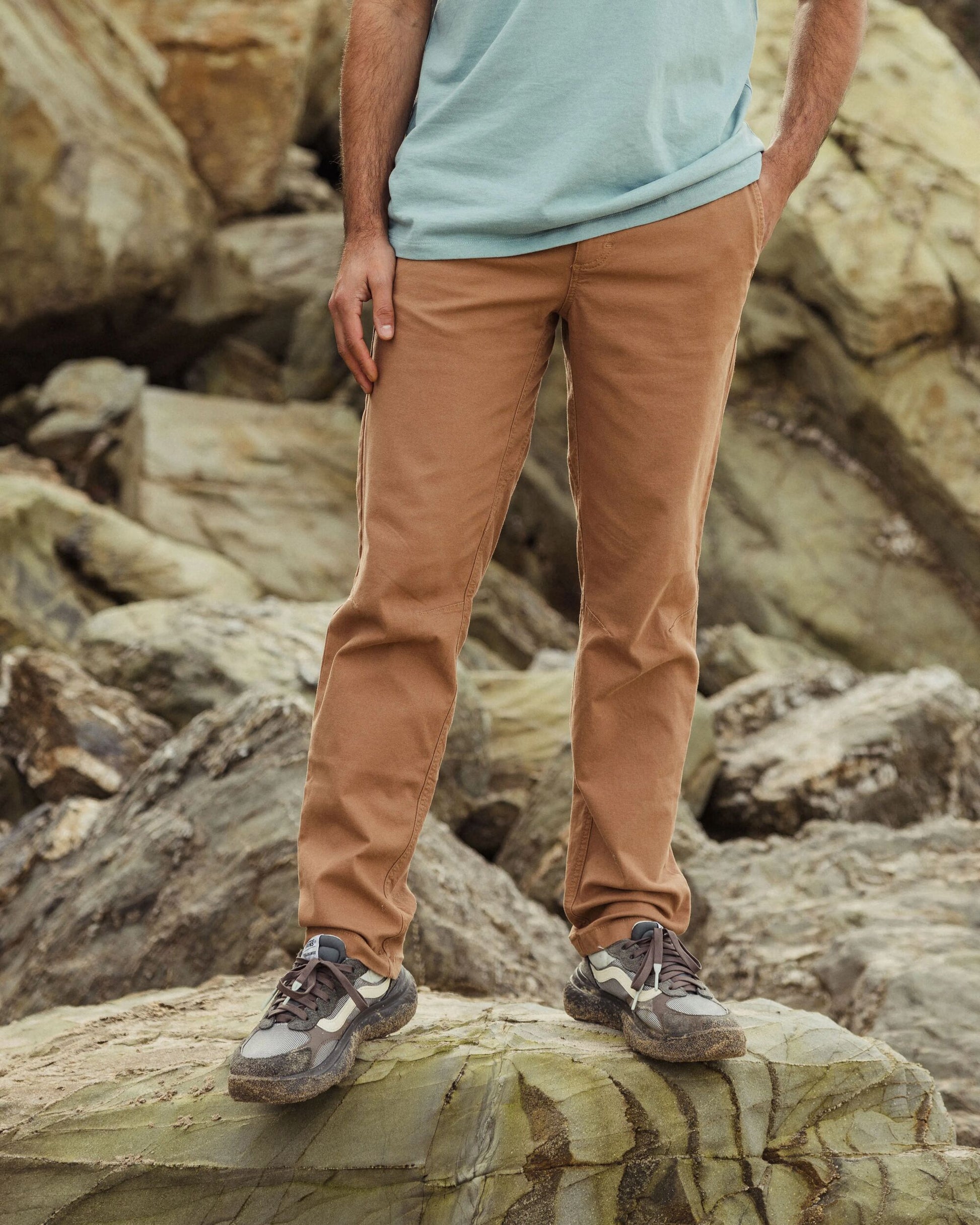 Horizon Comfort Chino - Toffee