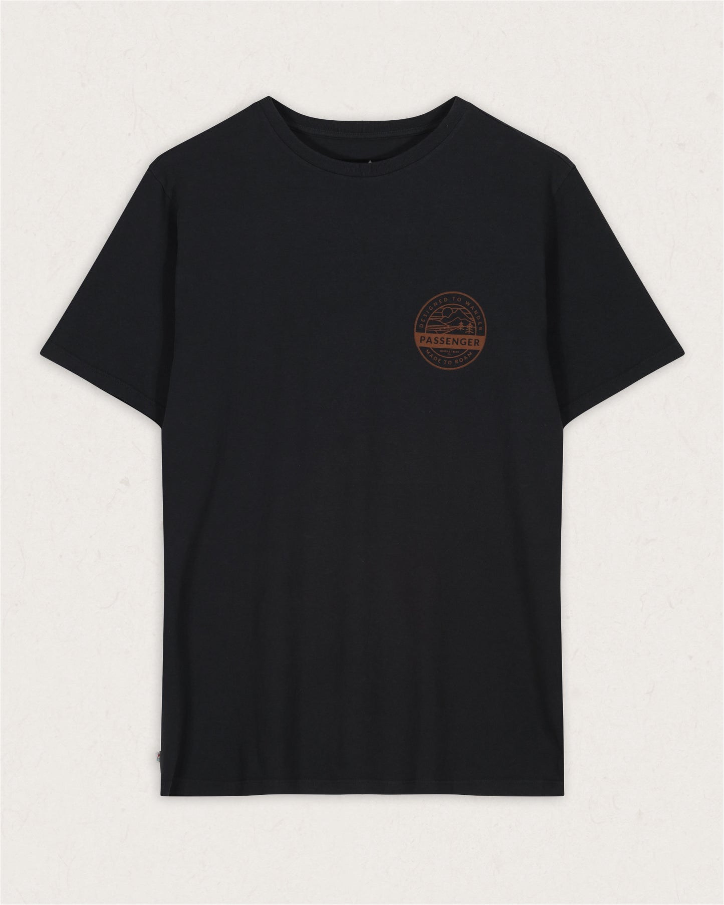 Odyssey Recycled Cotton T-Shirt - Black