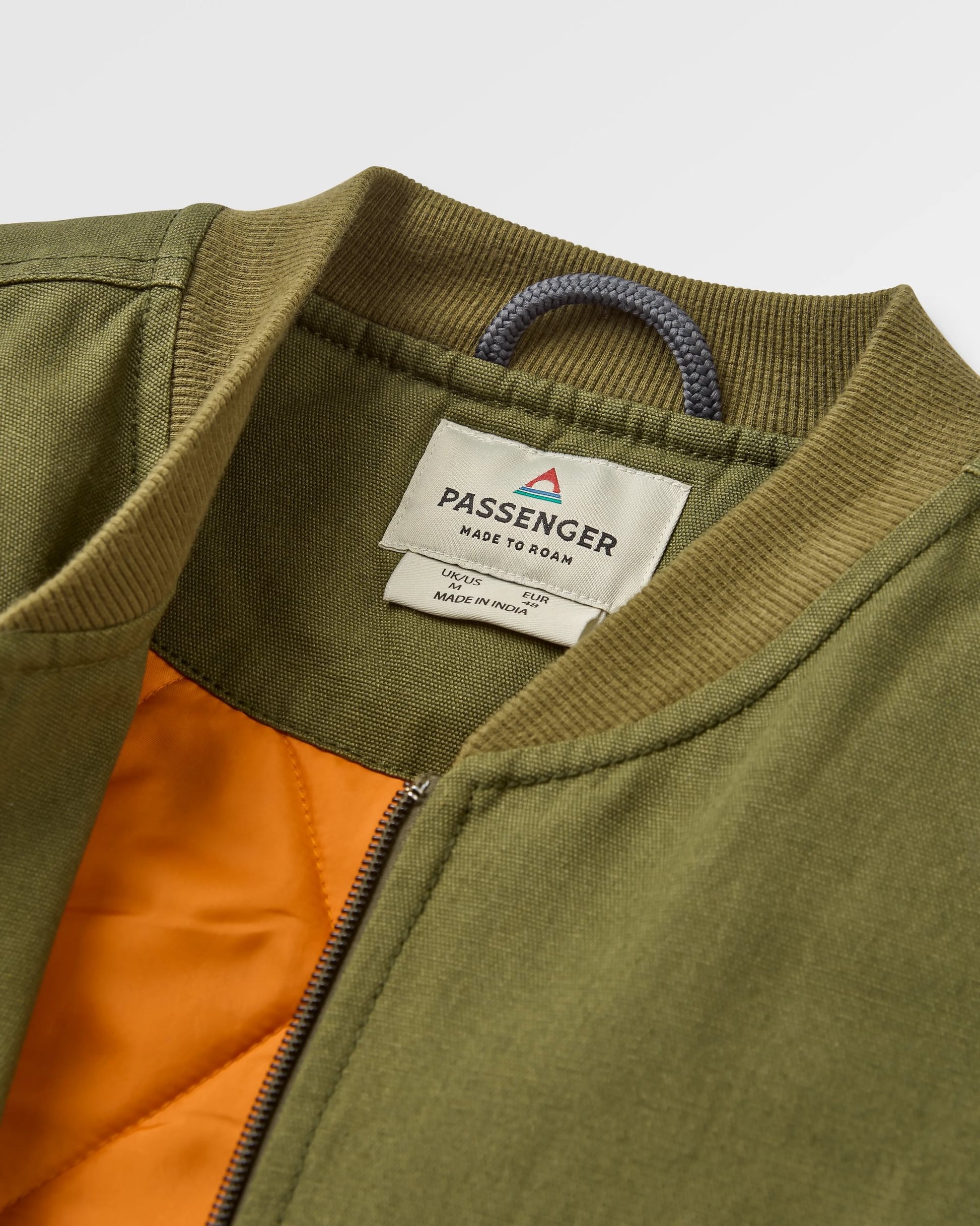 Explorers Organic Cotton Canvas Vest - Khaki - Flatlay