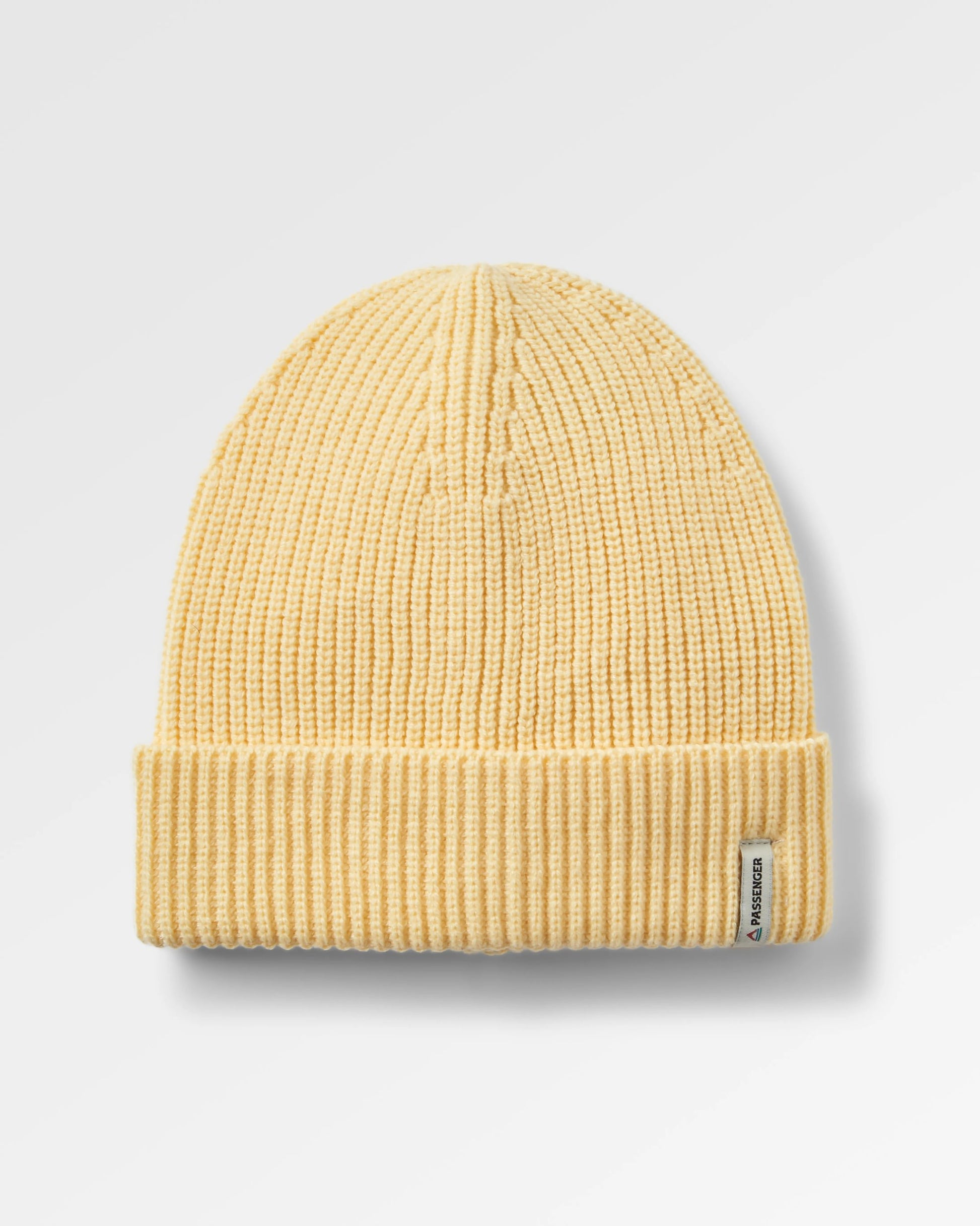 Compass Recycled Beanie - Sunlight - Flatlay