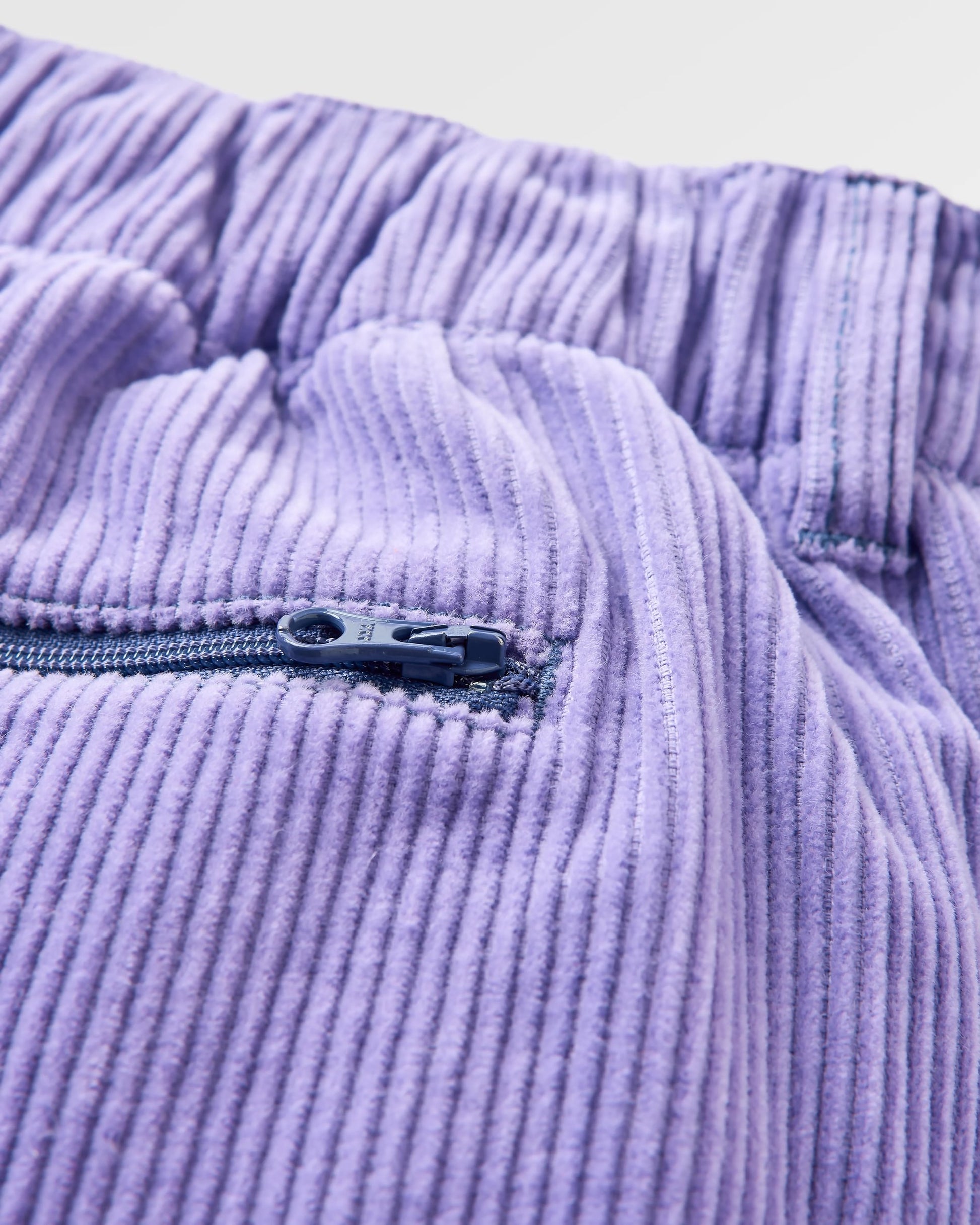 Avian Organic Cord Short  - Retro Purple - Flatlay