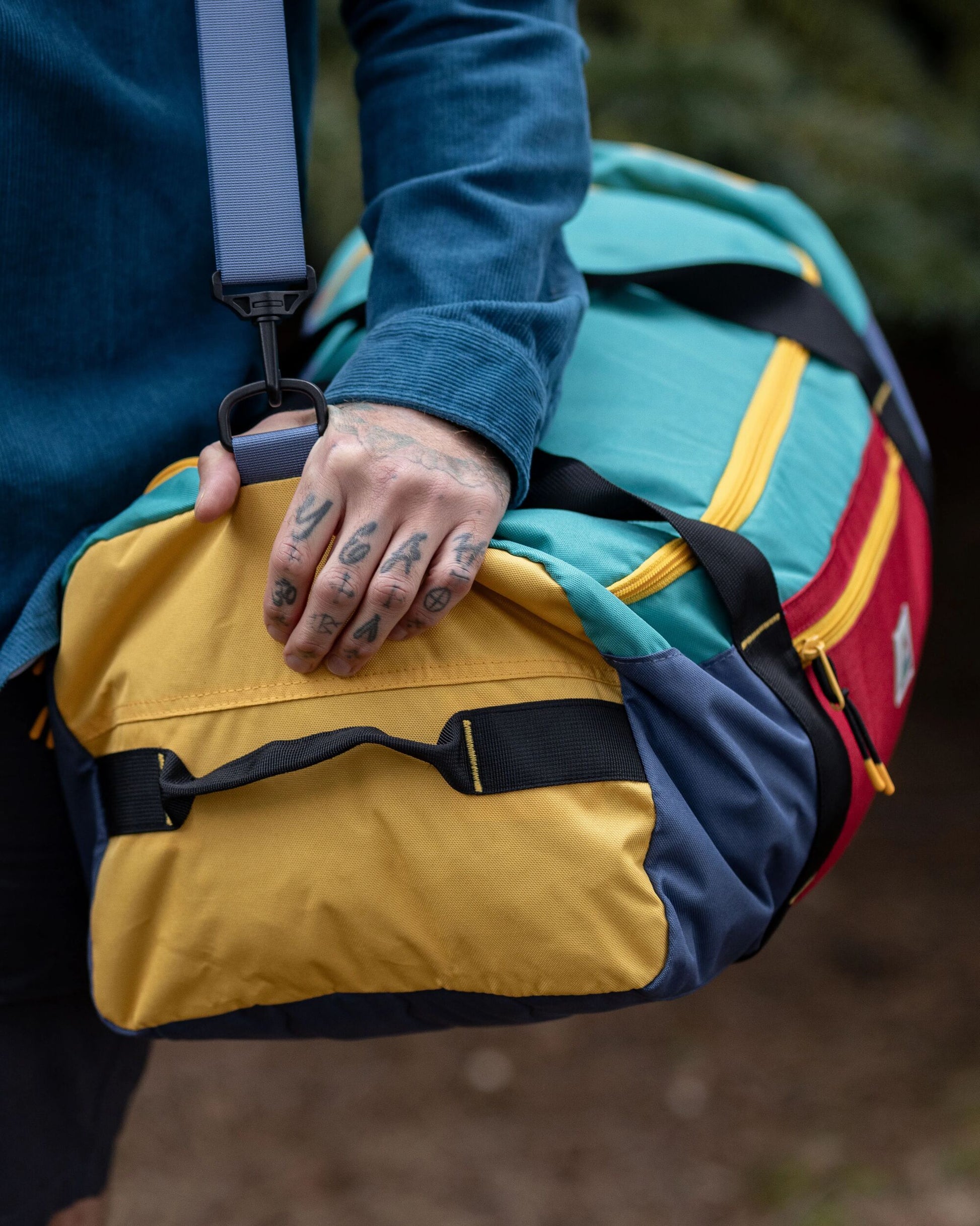 Boondocker Recycled 30L Duffel - Multi Primary - Lifestyle - Male