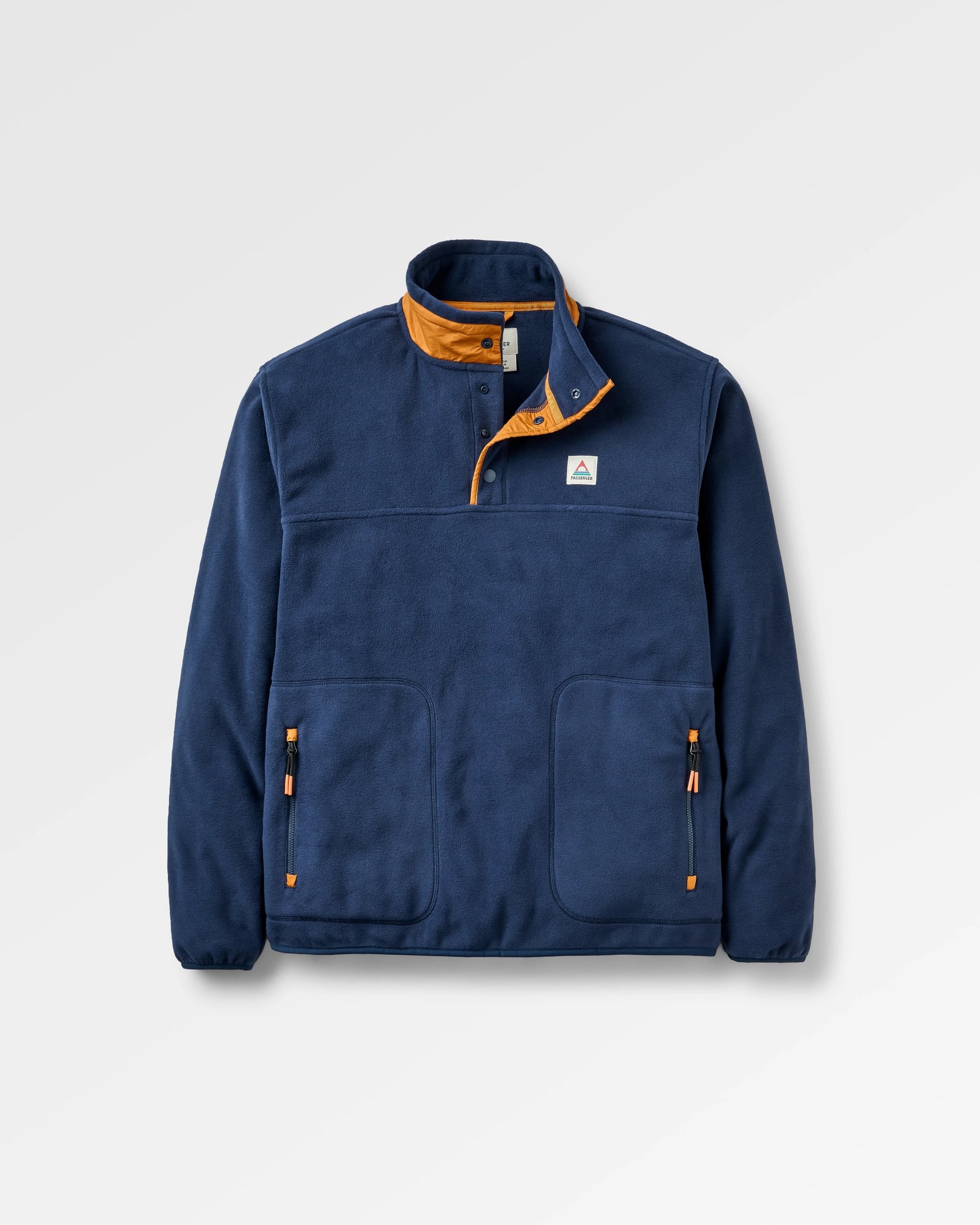 Dusk Polar Fleece - Rich Navy - Flatlay