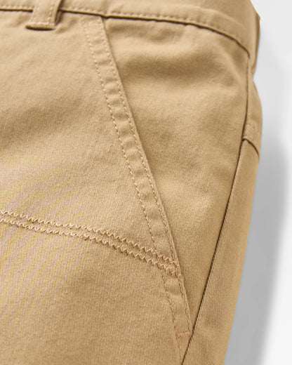 Lani Organic Twill Long Short - Elmwood - Flatlay