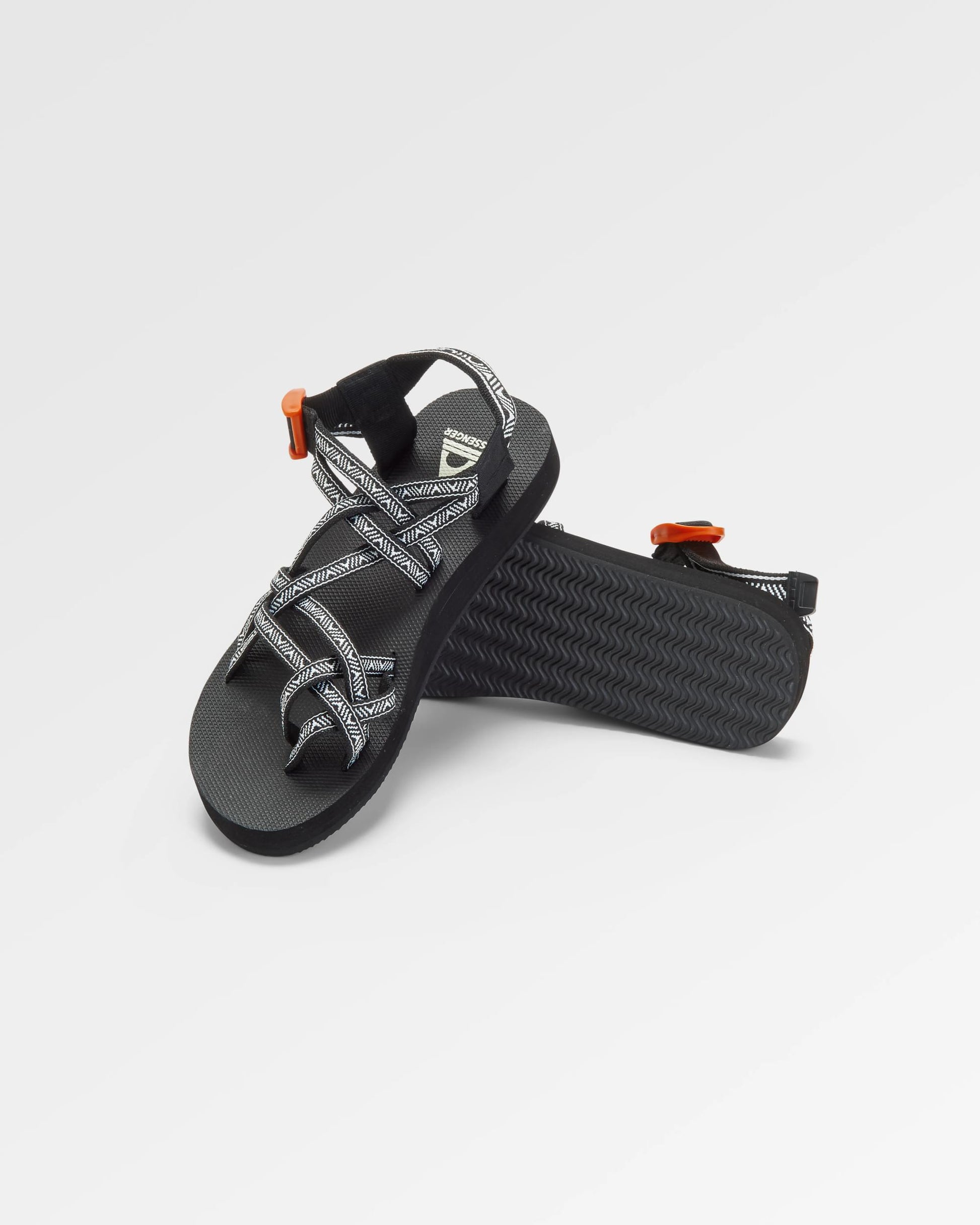 Atlas Sandals - Trail Monochrome - Flatlay