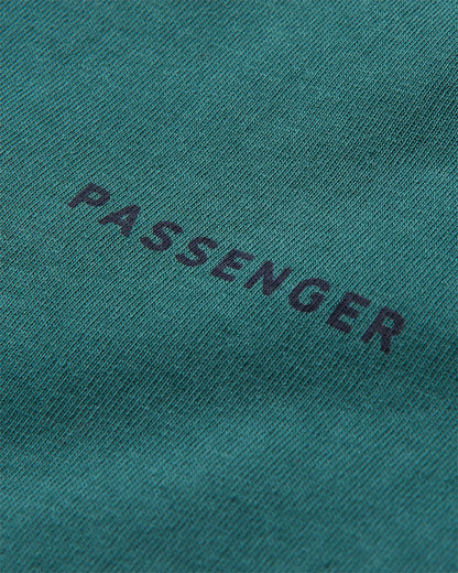 Made To Roam Recycled Cotton T-Shirt - Deep Ocean - Flatlay