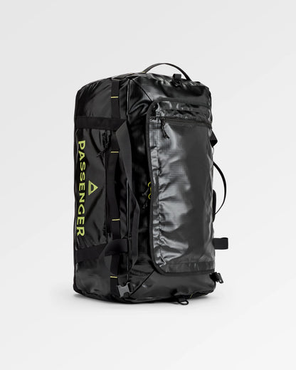 Roamer Recycled 80L Duffel Bag - Black - Flatlay