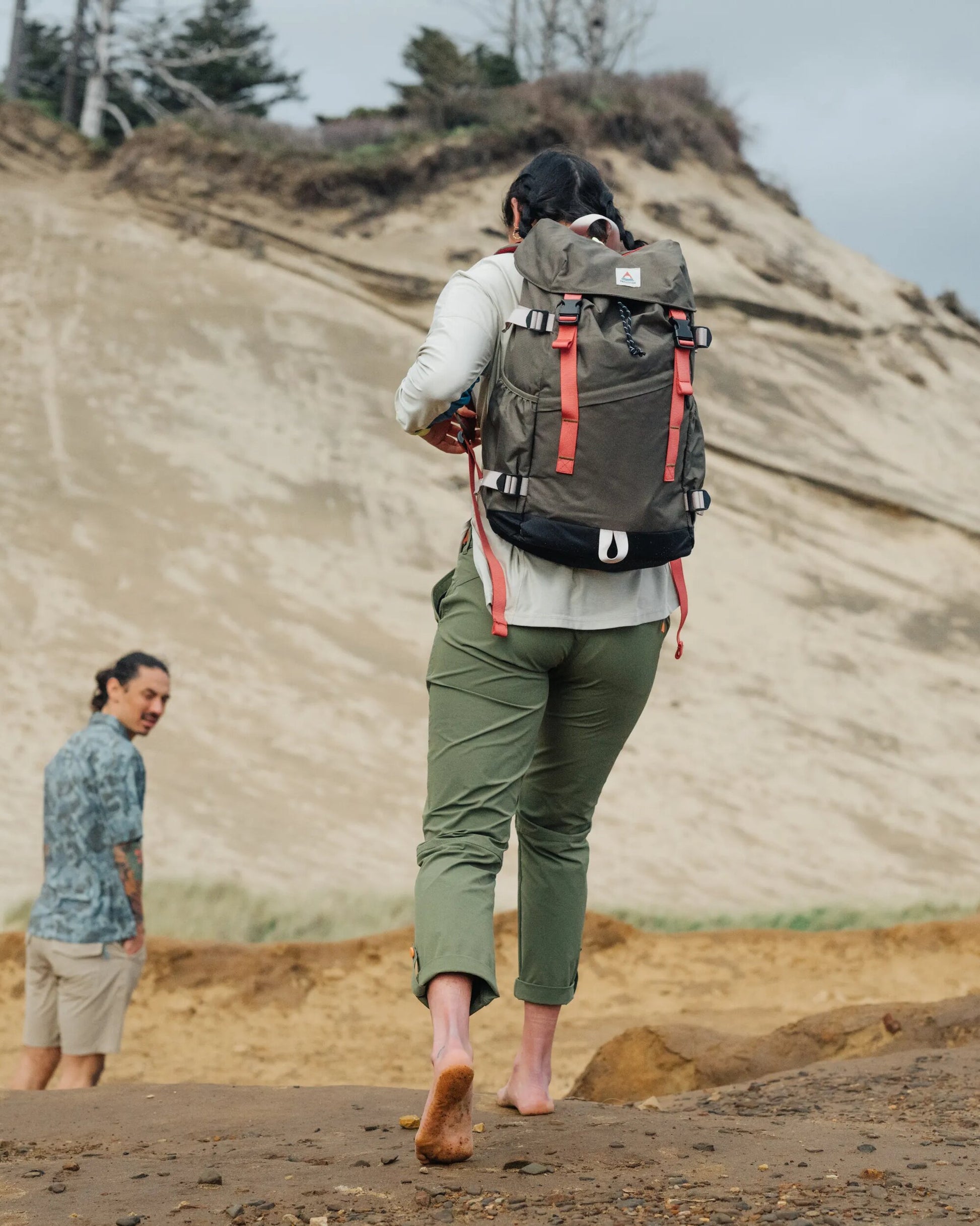 Boondocker Recycled 26L Backpack - Khaki - Lifestyle
