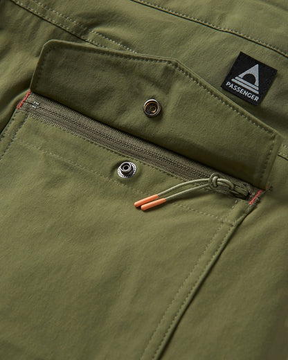 365 Trail Short - Khaki - Flatlay