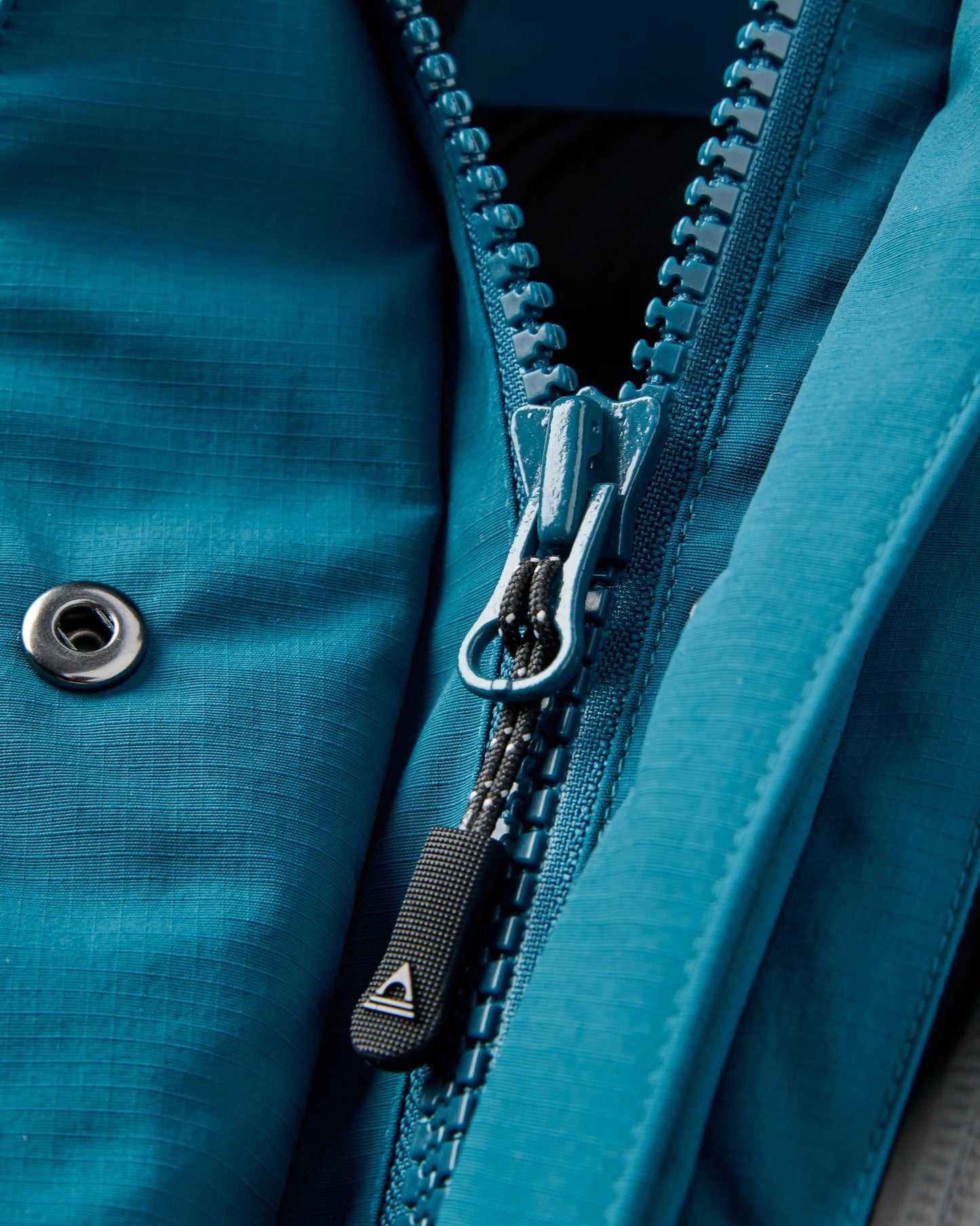 Cloudmont Recycled Waterproof Down Parka - Tidal Blue - Flatlay