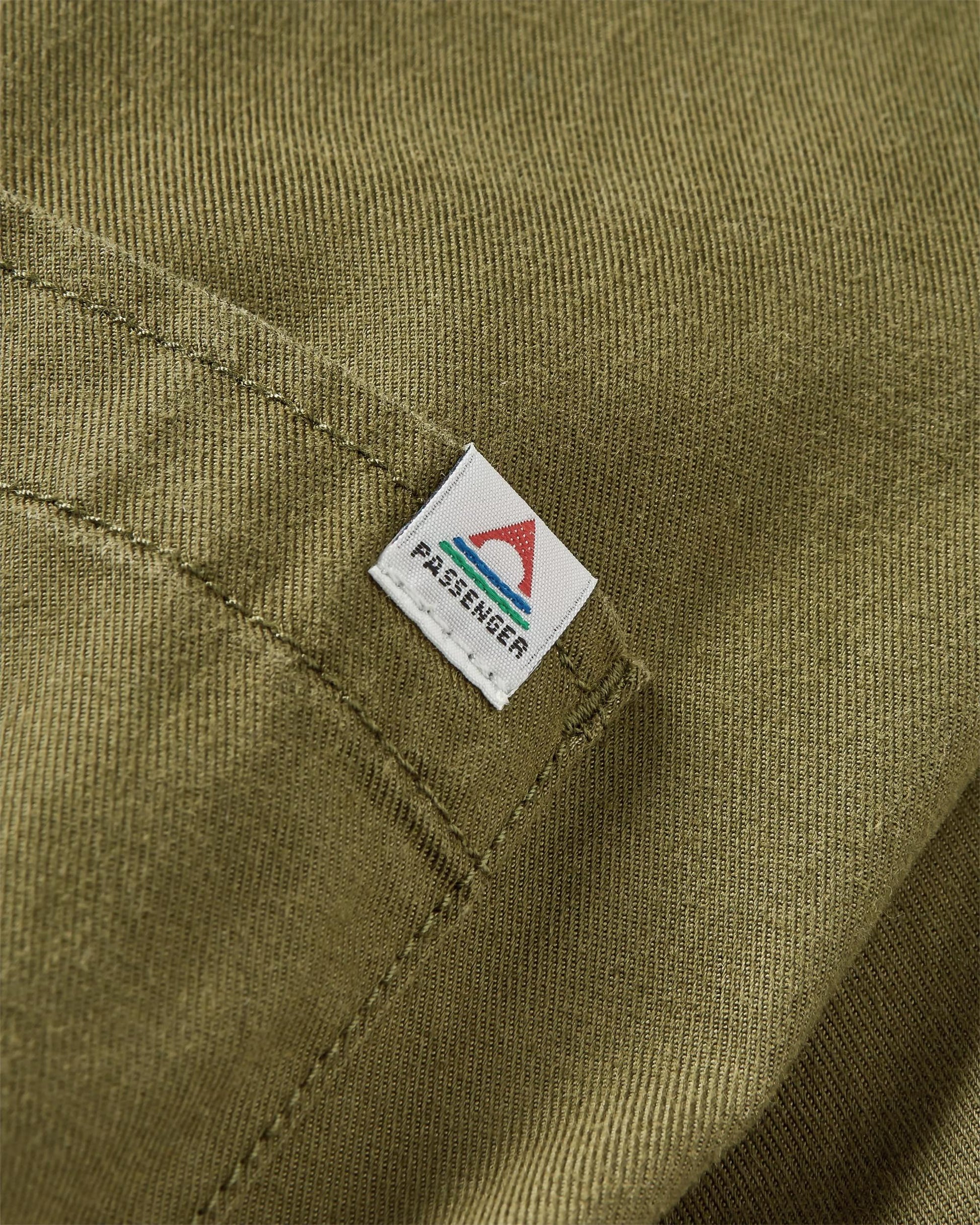 Resonate Boiler Suit - KhakiResonate Organic Cotton Boiler Suit - Khaki - Flatlay