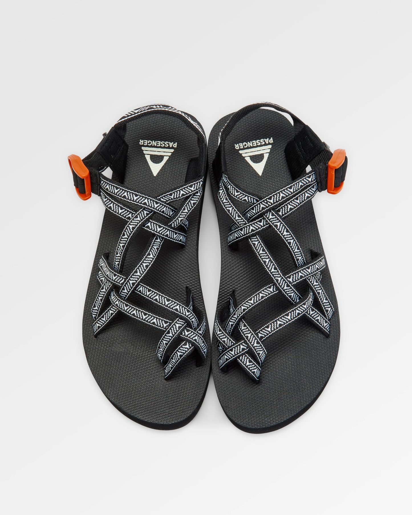 Atlas Sandals - Trail Monochrome - Flatlay