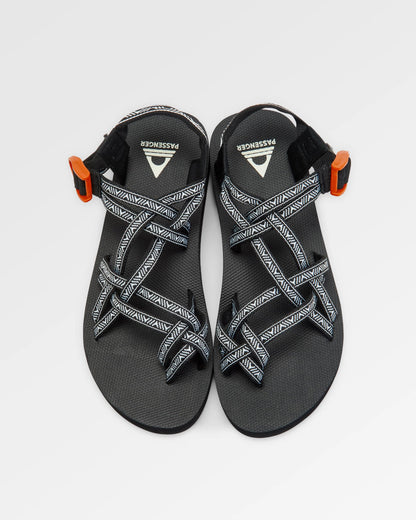 Atlas Sandals - Trail Monochrome - Flatlay