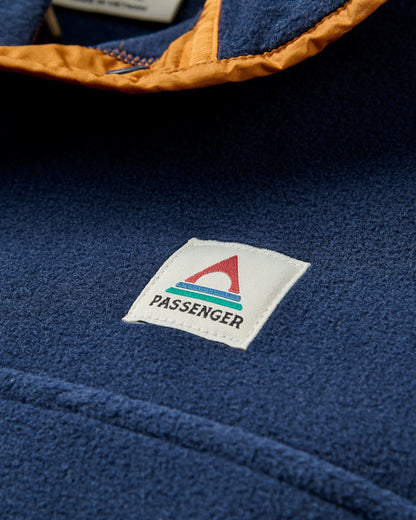 Dusk Polar Fleece - Rich Navy - Flatlay