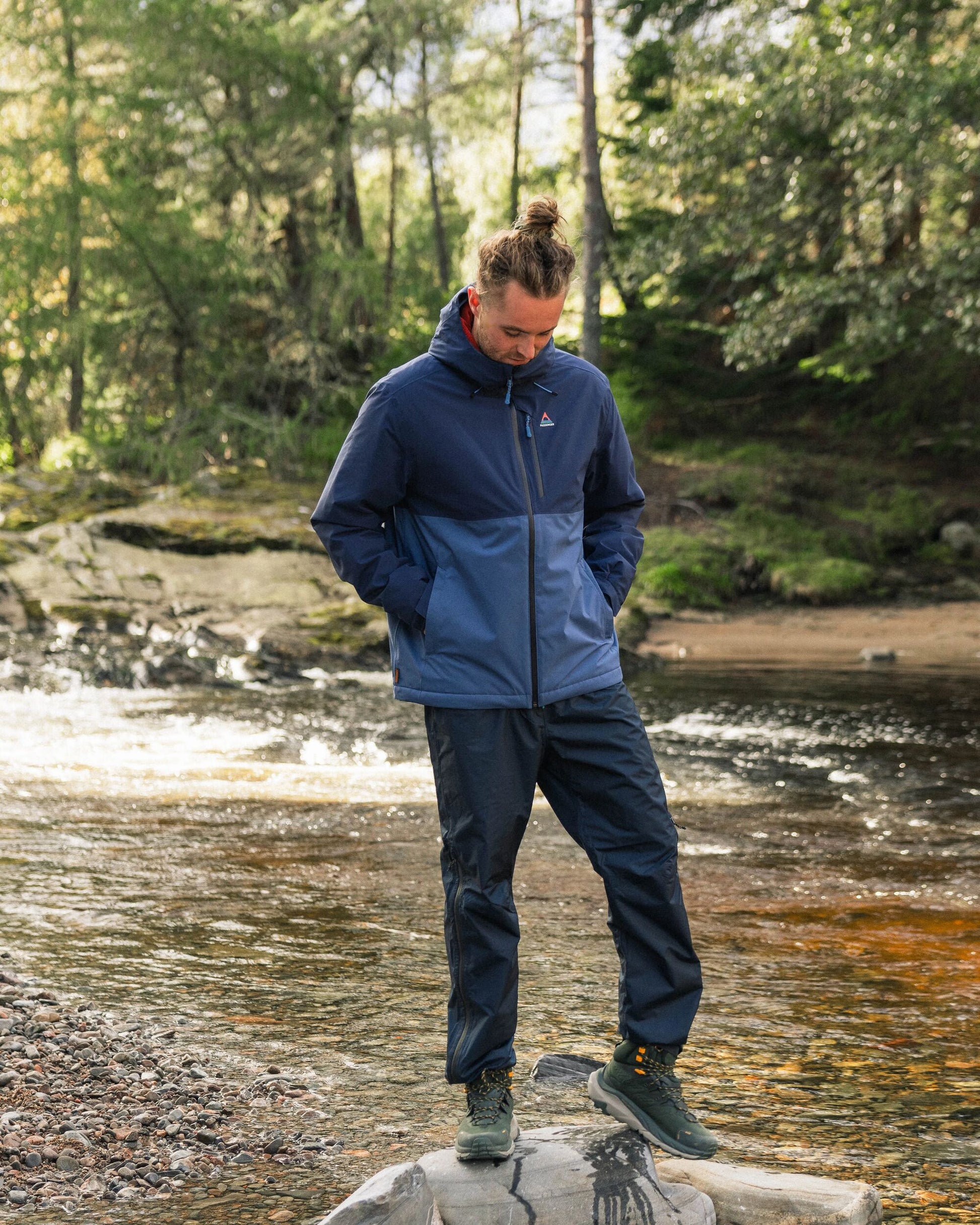 Eclipse Insulated Waterproof Jacket - Rich Navy - Lifestyle