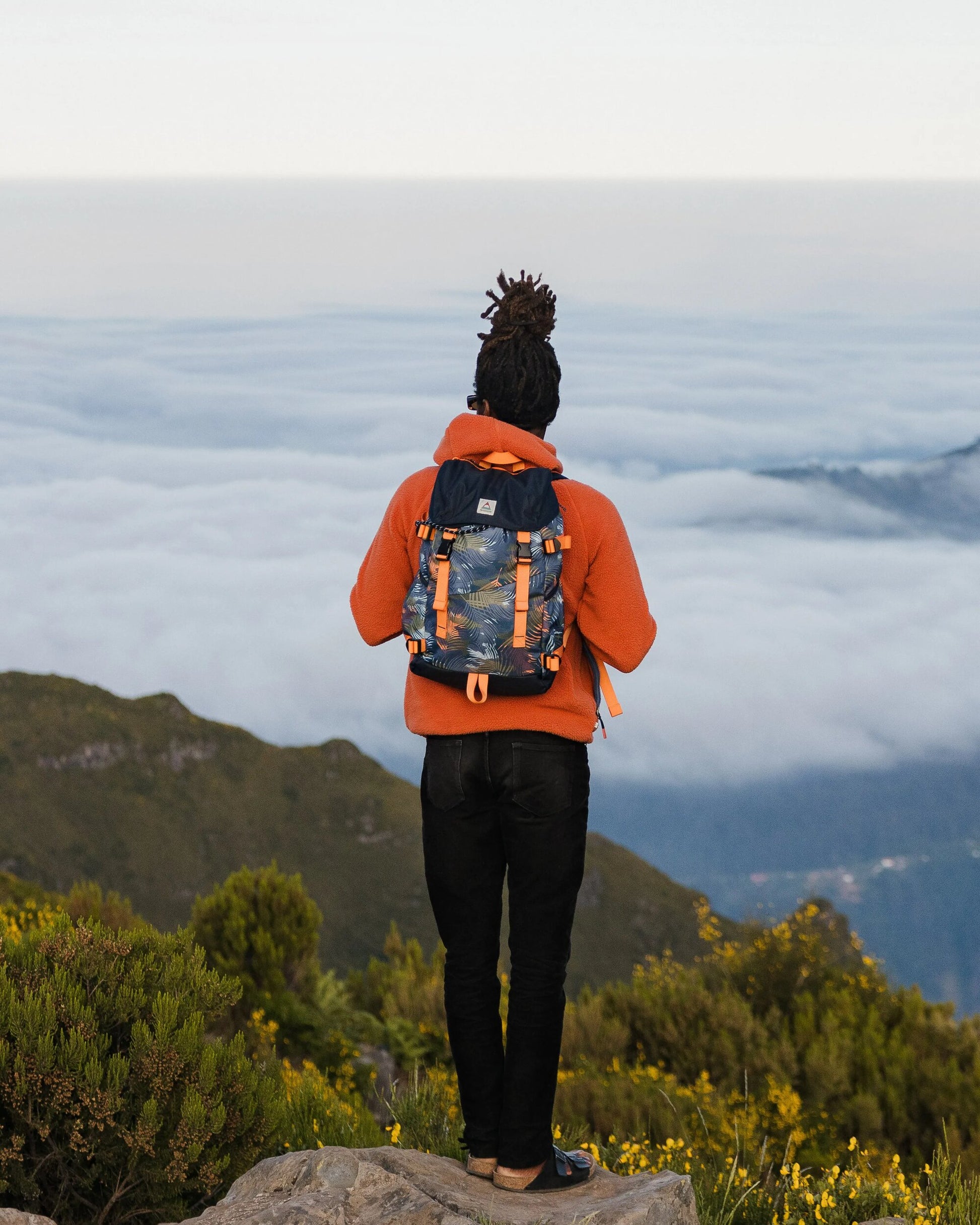 Boondocker Recycled 26L Backpack - Palm Camo Apricot - Lifestyle - Male