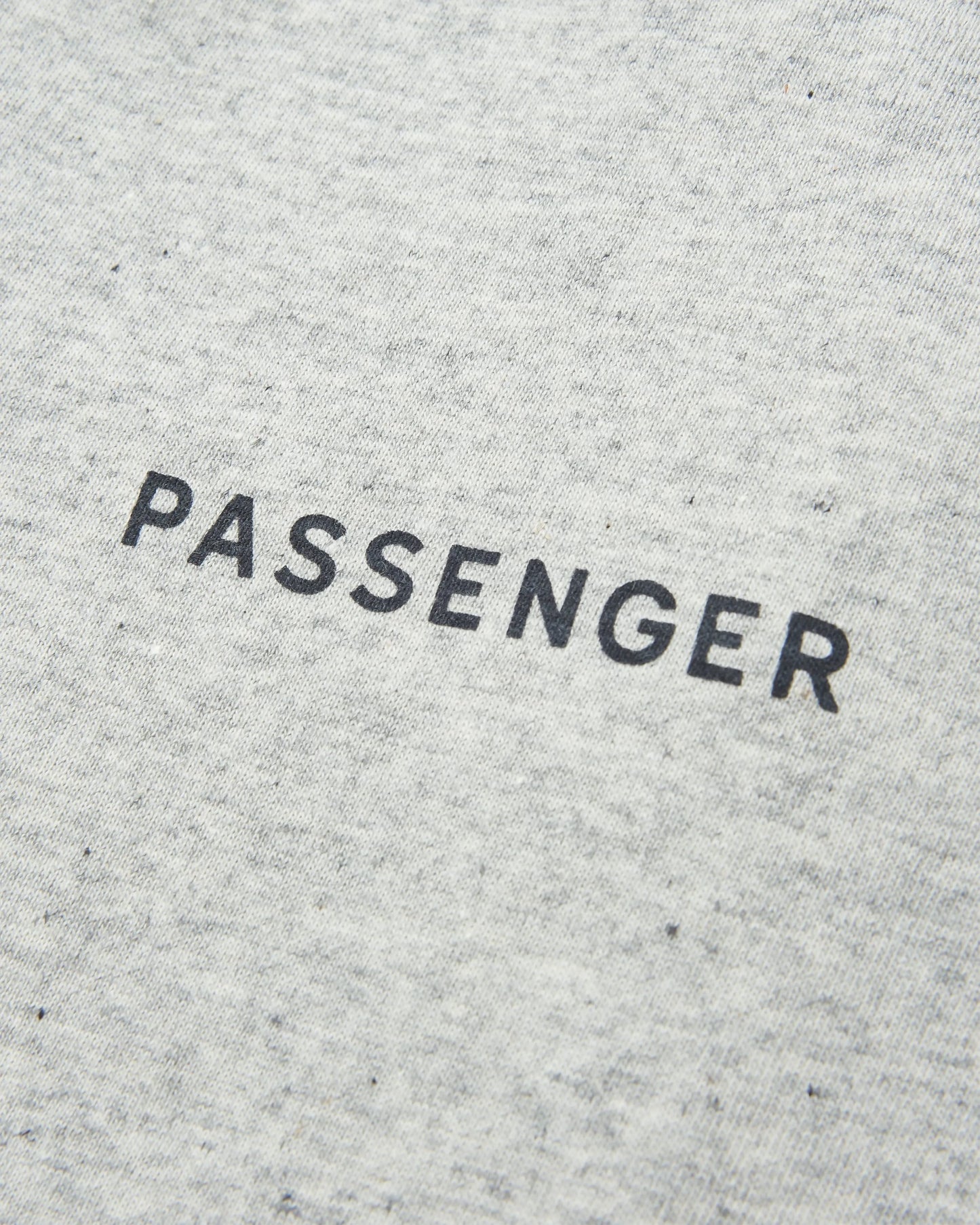 Made To Roam Recycled LS T-Shirt - Grey Marl - Flatlay