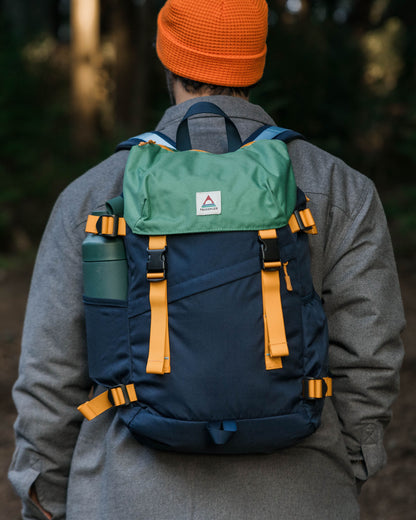 Boondocker Recycled 26L Backpack - Navy/ Laurel Green - Lifestyle - Male
