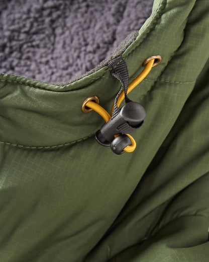 Tasman Recycled 2.0 Long Insulated Jacket - Fir Tree - Flatlay