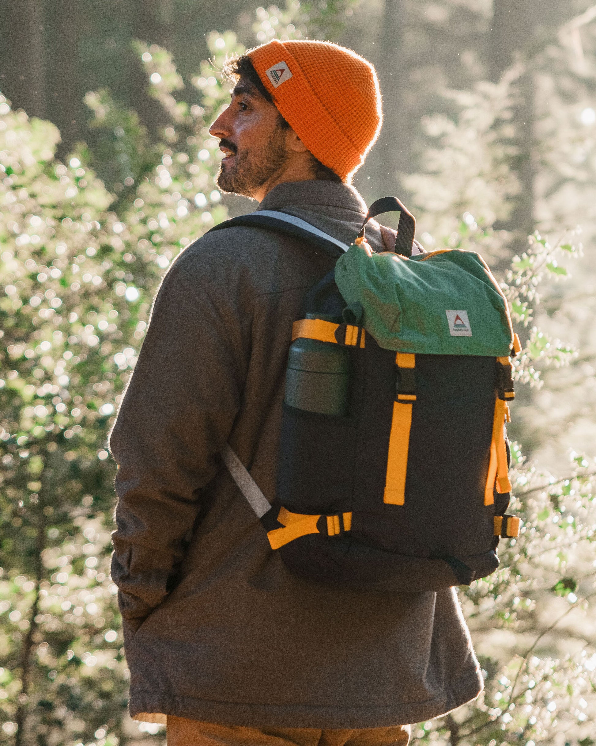 Boondocker Recycled 26L Backpack - Navy/ Laurel Green - Lifestyle - Male