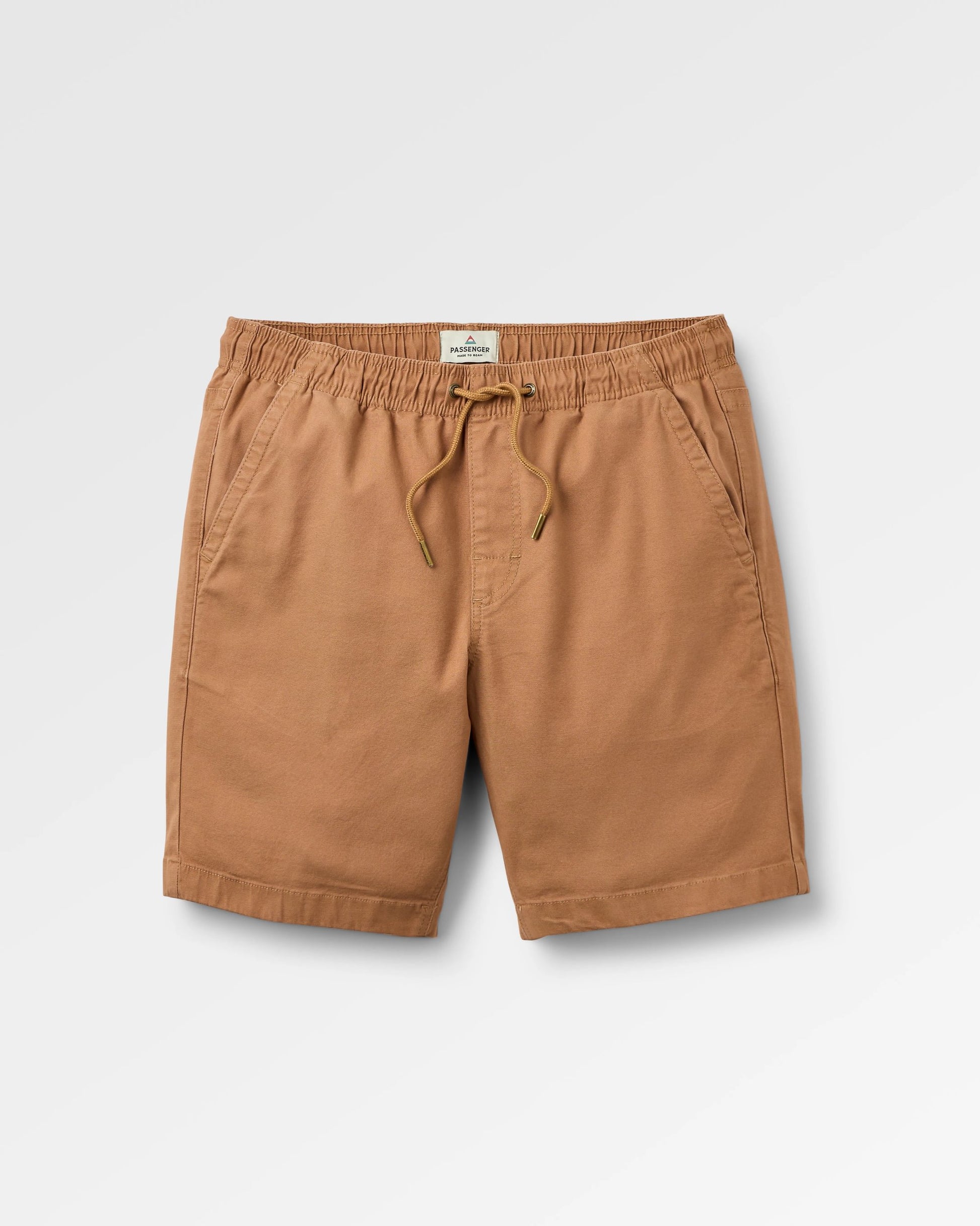 Drifter Organic Cotton Short - Toffee - Flatlay