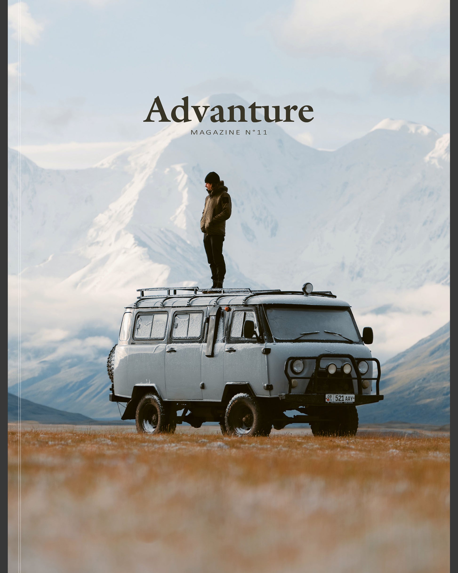 Advanture Magazine Issue 11 - No Colour - Flatlay