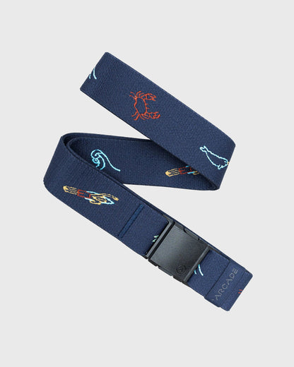 Arcade Belts Save the Waves - Navy - Flatlay