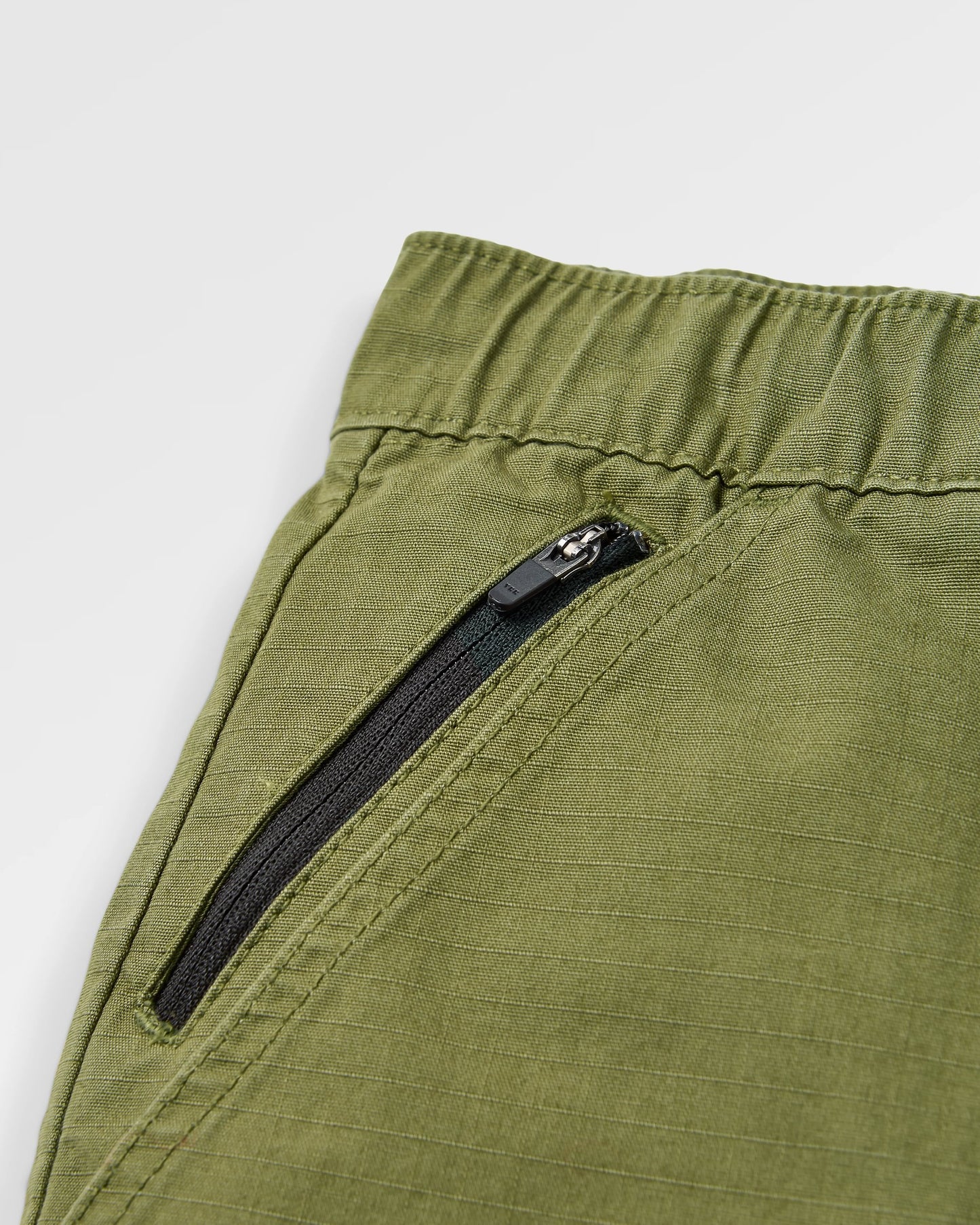 Rif-Raf Ripstop Short - Khaki - Flatlay