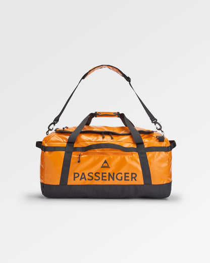 Roamer Recycled 60L Duffel Bag - Sunrise Orange - Flatlay
