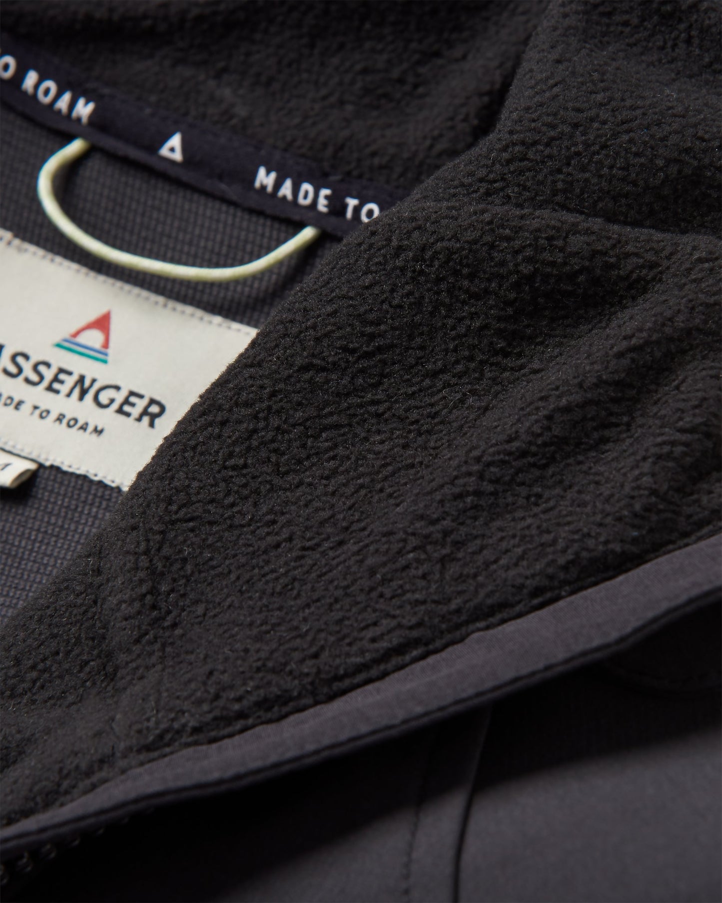 Roamer Recycled Softshell Jacket - Black - Flatlay