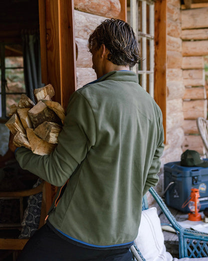 Switchback Micro Polartec® Fleece - Khaki - Lifestyle
