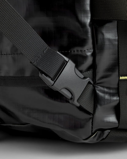 Roamer Recycled 60L Duffel Bag - Black - Flatlay
