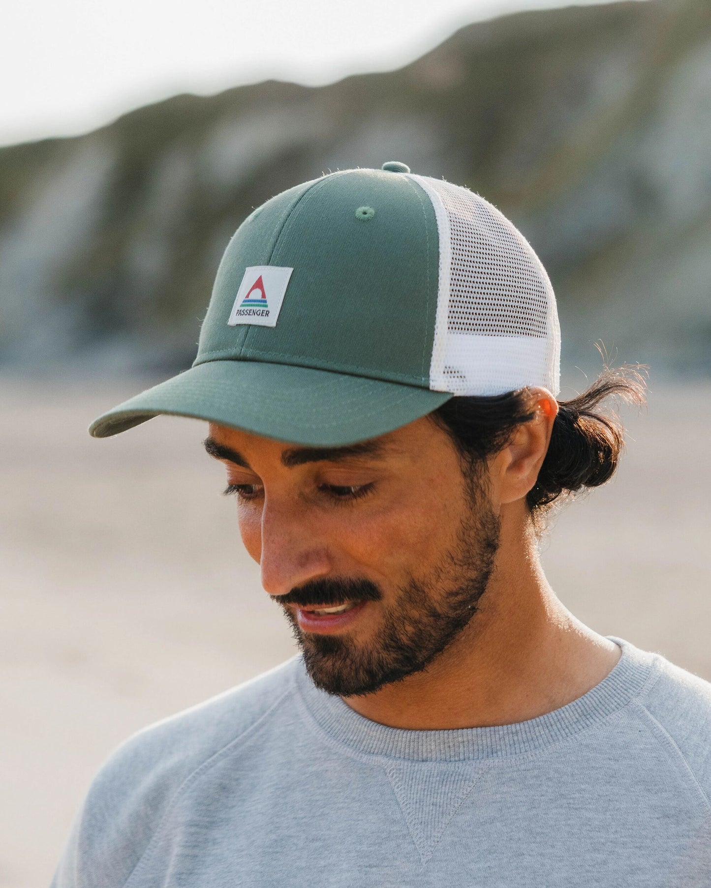 Heritage Mesh Snapback Cap - Dark Forest - Lifestyle - Male