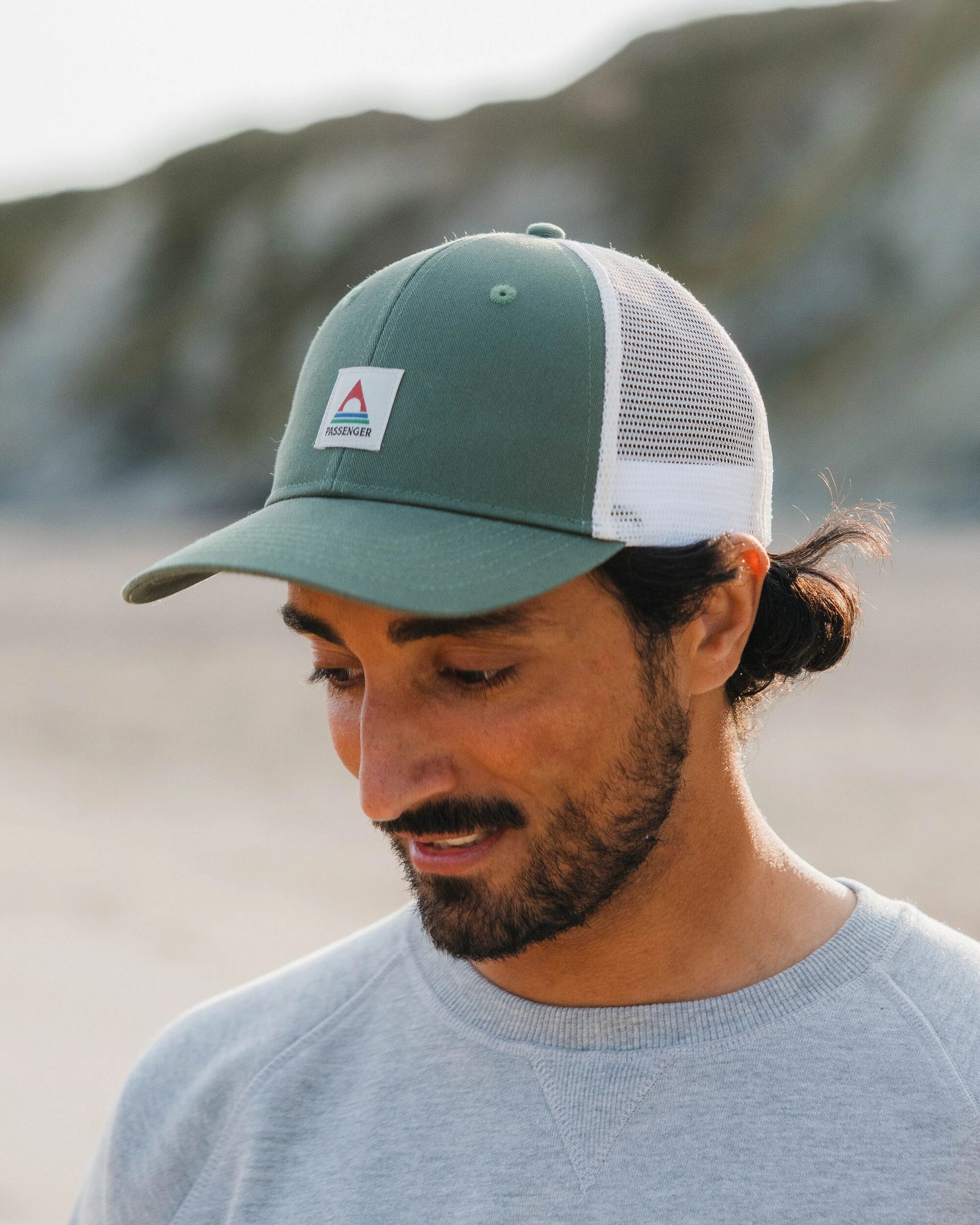 Heritage Mesh Snapback Cap - Dark Forest - Lifestyle - Male