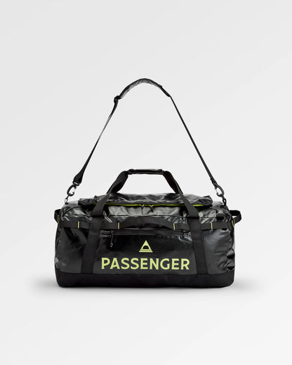 Roamer Recycled 60L Duffel Bag - Black - Flatlay