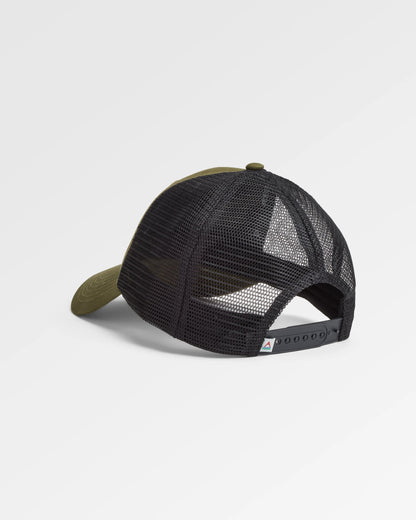 Made To Roam Mesh Snapback Cap - Khaki - Flatlay