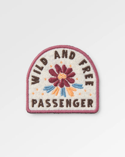 Wild And Free Patch - Birch - Flatlay