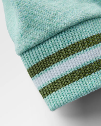 Fade Organic Cotton Sweatshirt - Aqua Marl