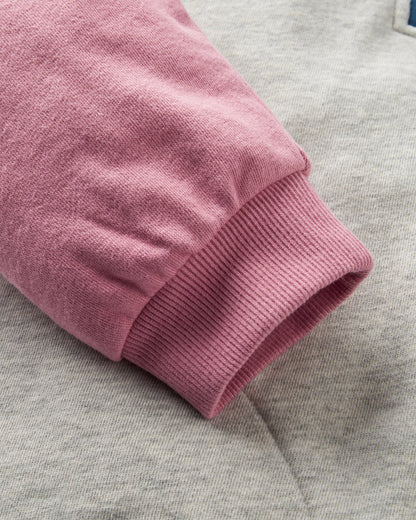 Jazz Smock Sweatshirt - Grey Marl - Flatlay